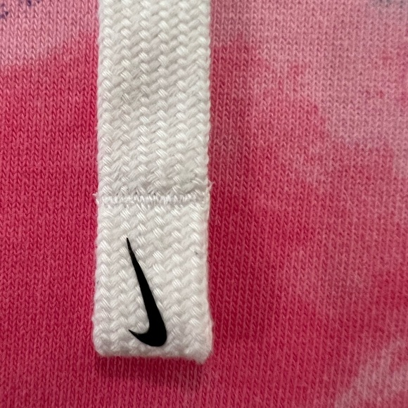 Nike Get Fit Women's French Terry Tie-Dye Oversized Crop Hoodie XL - Picture 10 of 10